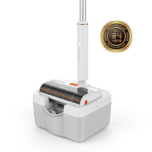 비하우 셀프클린 무선 청소기, 화이트, WYPE B20-T