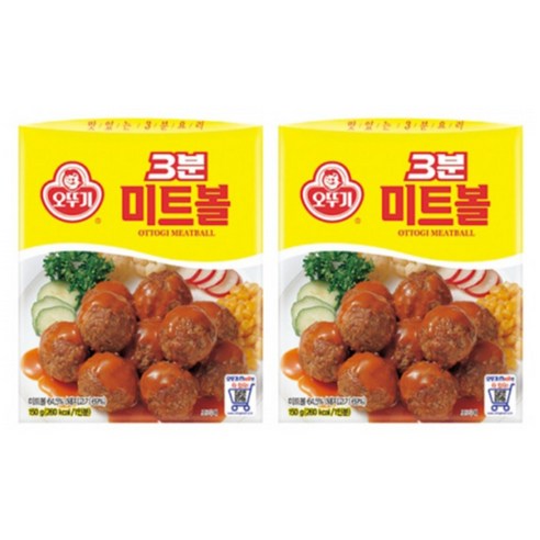 오뚜기 3분 미트볼 150g 12개