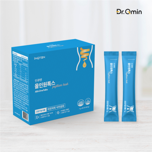 인큐텐 올인원톡스 420g x60포 차전자피 식이섬유, 1박스