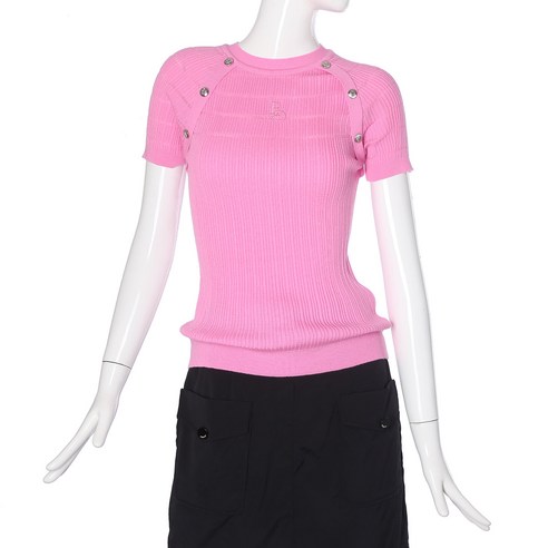 [백화점매장 정품출고] 에고이스트 쿨링 스트라이프 버튼장식 니트 (EP2JK603)