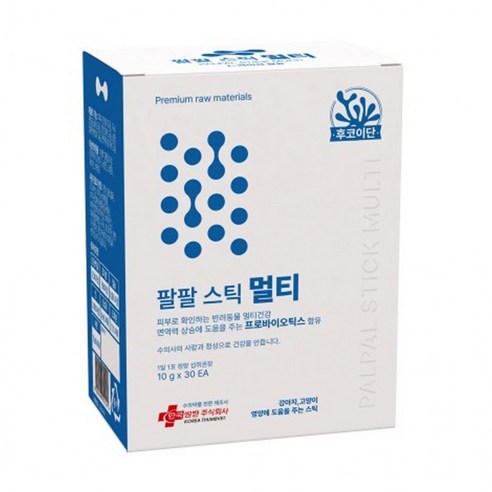 후코이단 강아지 영양제 팔팔스틱 멀티 10g x 30개입, 1개