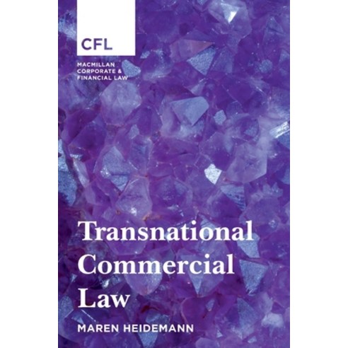 (영문도서) Transnational Commercial Law Paperback, Red Globe Press, English, 9781137605184