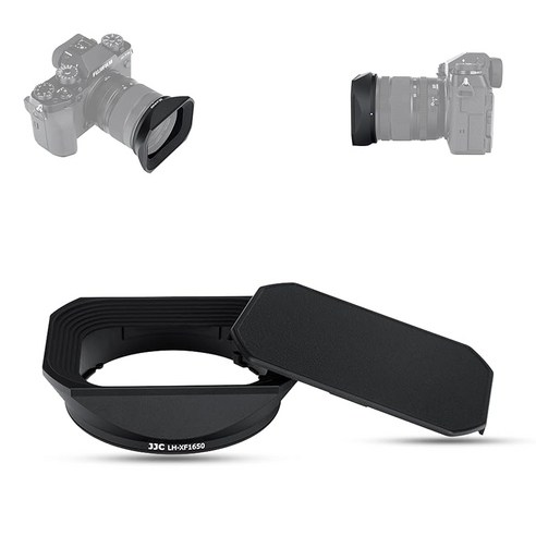 JJC + Fujifilm XF 16-50mm f2.8-4.8 R LM WR 58mm 베이오넷 메탈 스퀘어 렌즈 후드 푸드 - 후드 | 쿠팡