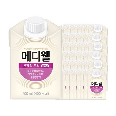 메디웰 신장식(투석) 200ml, 30개