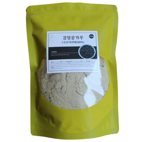 태영농산 국산100% 검정콩가루500g+500g, 2개, 500g