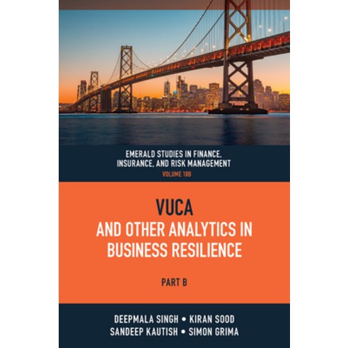 (영문도서) Vuca and Other Analytics in Business Resilience Hardcover, Emerald Publishing Limited, English, 9781837531998