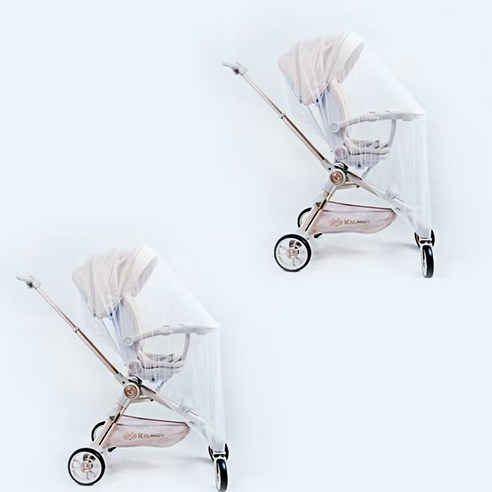 명신 키키 유모차 모기장 캠핑모기장 가리개 색상 × 수량, 화이트 × 2개 섬네일