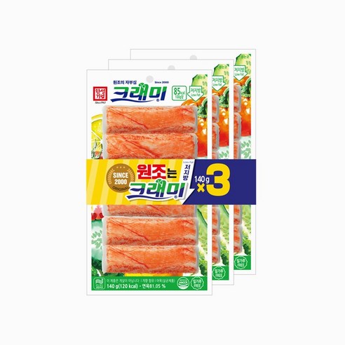 한성기업 크래미, 140g, 3개