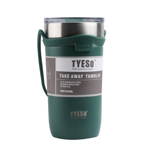 [SW] Thermal Mug Thermos 물병 진공 컵 텀블러 Drinkware Thermo Bottles for Coffee 차 컵 Termos Tumblers Flasks, {"크기":"550ML"}, Green
