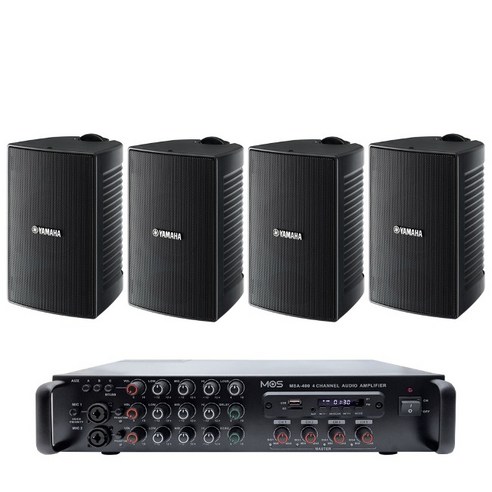 YAMAHA NS-AW294 6인치 헬스장스피커 RM40NS294 검정