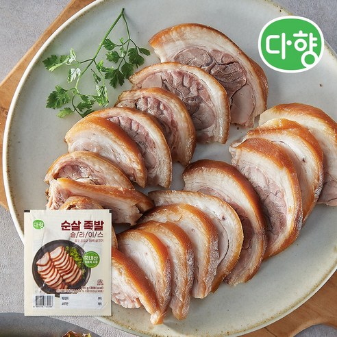 [다향] 한돈 순살족발 슬라이스 150gx4팩, 150g, 4개