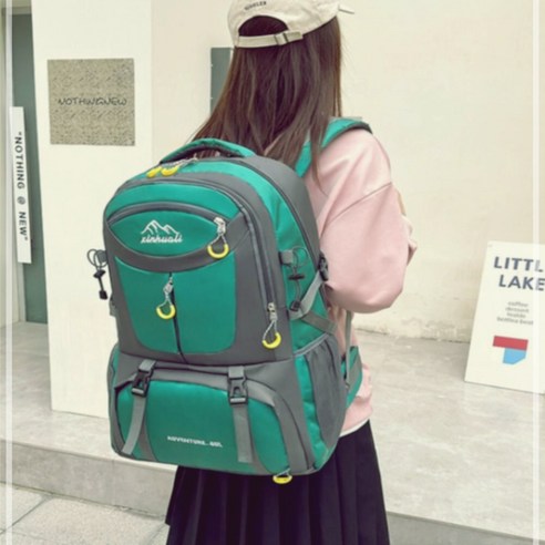 이리온 히킹 60L 아웃도어 대용량 여행가방 백팩 등산 배낭 ZWE53C9E, 1개 백패킹가방 이리온 히킹 60L 아웃도어 대용량 여행가방 백팩 등산 배낭 ZWE53C9E, 1개 백패킹가방