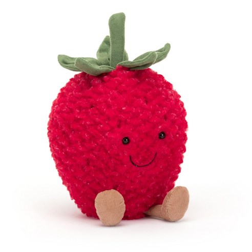 젤리캣 딸기 과일 영국 애착인형 선물 손인형 어뮤즈블 스트로베리 소프트토이 JELLYCAT, 1개 젤리캣 딸기 과일 영국 애착인형 선물 손인형 어뮤즈블 스트로베리 소프트토이 JELLYCAT, 1개