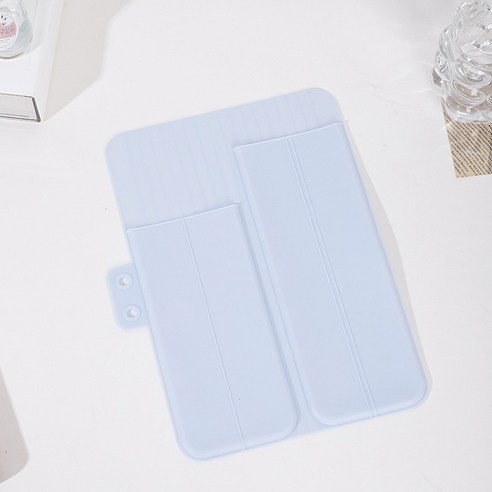고데기를 깨끗하고 위생적으로 보관하는 실리콘 고데기 패드 파우치