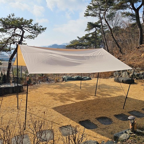 압도적인 방수력과 감성을 모두 갖춘 나스카피 면 TC 타프 렉타 대형