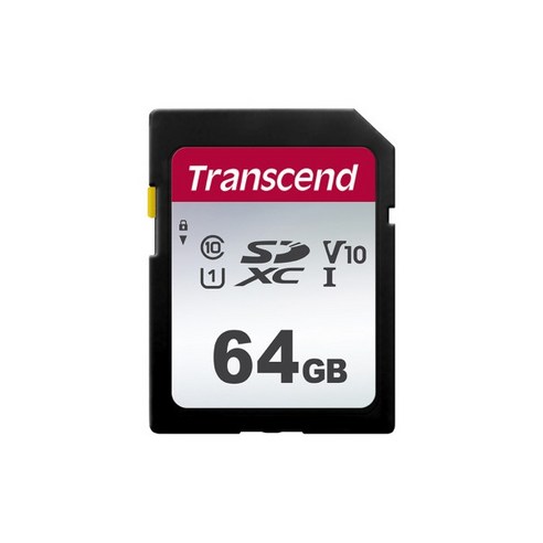 [Transcend] SD카드 300S 64GB [SDXC CLASS 10 UHS-I U1 V10]