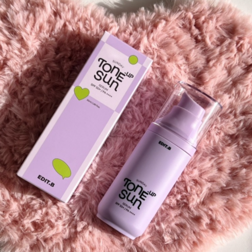 [7월 베스트] 에딧비 선데이 톤업 선세럼 55ml 1개 2개 3개 톤업선세럼 톤업로션 톤업선크림 자외선차단 자외선차단크림 올인원선크림 미백크림 미백주름개선 피부결개선