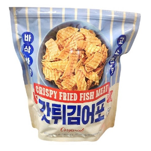 갓 튀김 어포 400g 코스트코 술안주 쥐포 생선포 간식, 1개 조미생선포400g