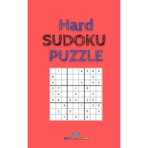 Hard Sudoku Puzzle Paperback, Blurb, English, 9781034242208