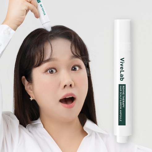 바이브랩 리바이브 테라피 헤어 스칼프 앤 브로우 앰플 15ml 두피 앰플, 1개