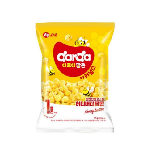 커널스 다르다 팝콘 허니버터, 2개, 95g