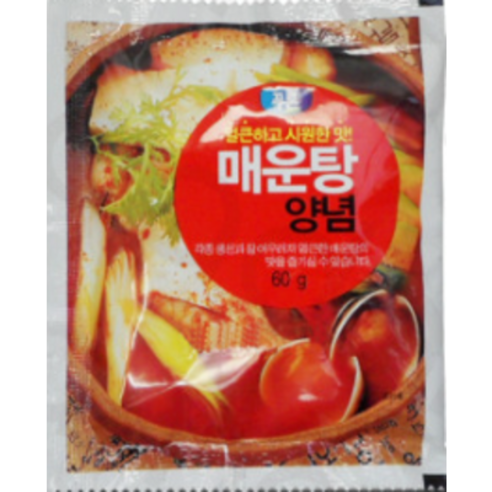 푸른식품 매운탕 양념 소스 60g x 100개