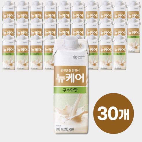 뉴케어 구수한맛 완전균형영양식, 30개, 200ml