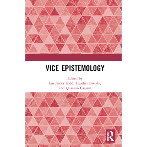 Vice Epistemology Hardcover, Routledge, English, 9781138504431