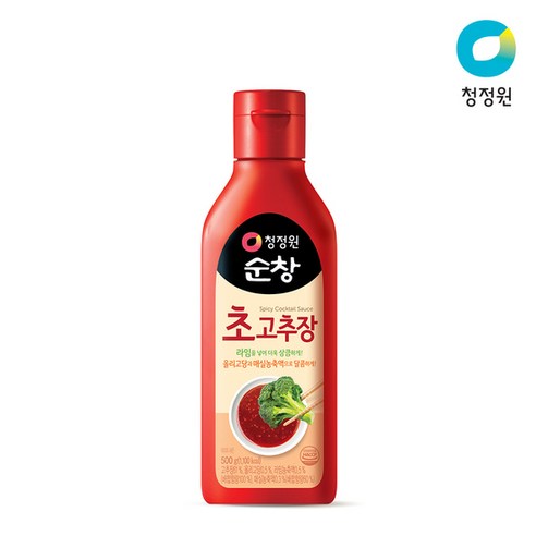 [KT알파쇼핑]청정원 초고추장 500g (튜브), 1개