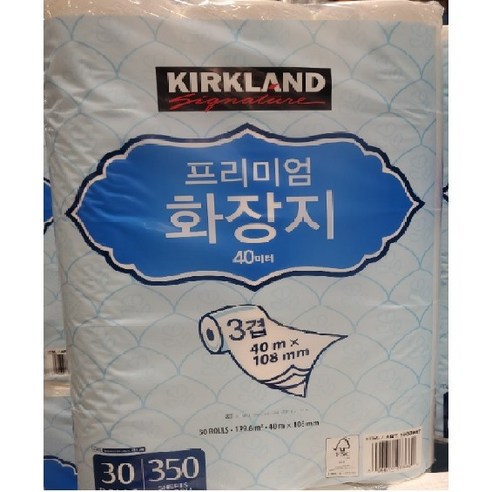 커클랜드 프리미엄 화장지 3겹 롤화장지 30롤, 1팩