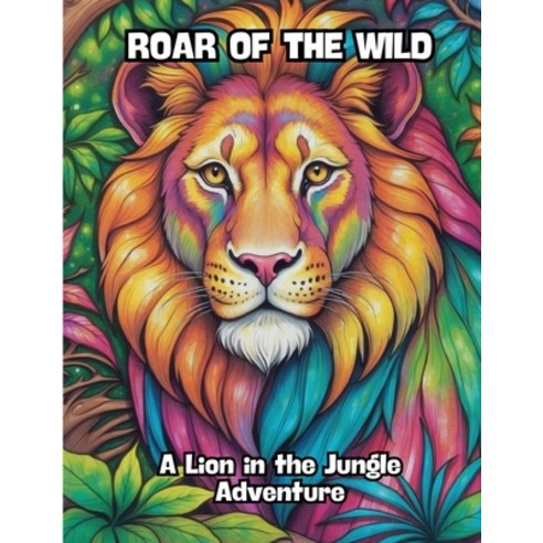 (영문도서) Roar of the Wild: A Lion in the Jungle Adventure Paperback, Contenidos Creativos, English, 9798869078476