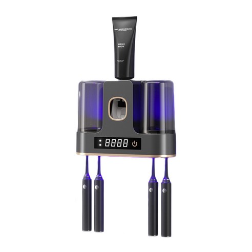 가정용 벽걸이 UV-C LED 소독기 건조기 칫솔살균기