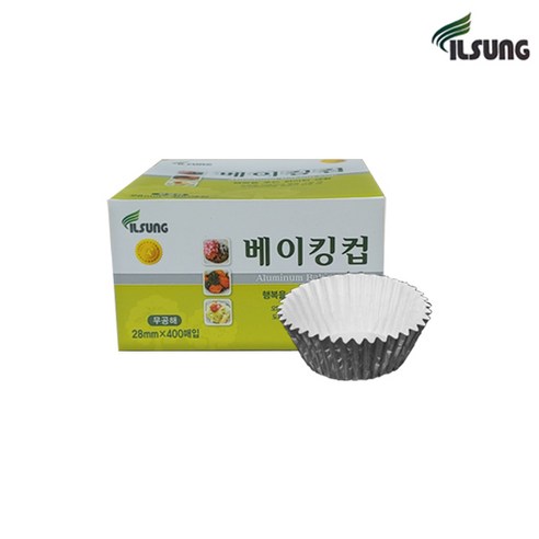 일성 베이킹컵 원형 28mm 400매 1box(50개입)