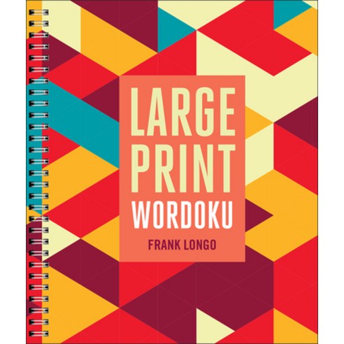Large Print Wordoku Paperback, Puzzlewright, English, 9781454942191