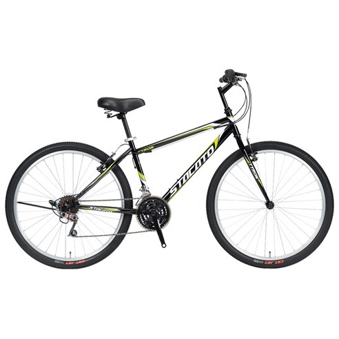 [2018 스타카토 자전거]26 타이론 GS 21단 MTB, 블랙 미조립, 1개