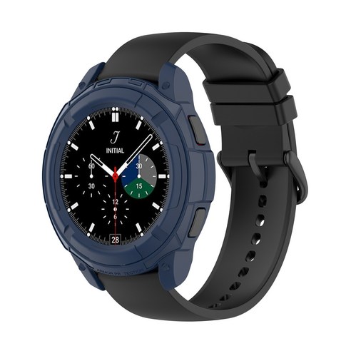 비쉴드 갤럭시워치4 클래식 46mm 아머 베젤링 케이스, 네이비