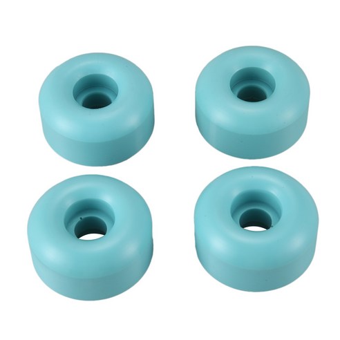 4pcs 100A 54x36mm 스케이트 보드 바퀴 PU 더블 로커 휠 액션 바퀴 큰 바퀴 (파란색), 하나, 보여진 바와 같이