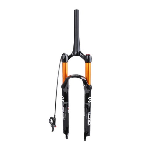 YSSHOP 26/27.5/29 "MTB 자전거 서스펜션 포크 원격 잠금 포크, 합금, 테이퍼 26 인치