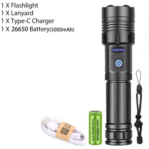 어둠을 밝히는 궁극의 빛, 초강력 LED 손전등 XHP120/XHP90