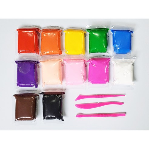 플레이앤드 클레이 점토 세트 12색 도구3종 포함은 어린이제품 안전확인 인증을 받은 제품으로 할인가격과 다양한 색상을 제공합니다.