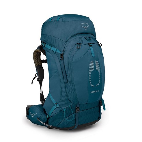 오스프리 아트모스 AG 65L 등산 배낭 OPC1MBP014, Venturi Blue, LXL