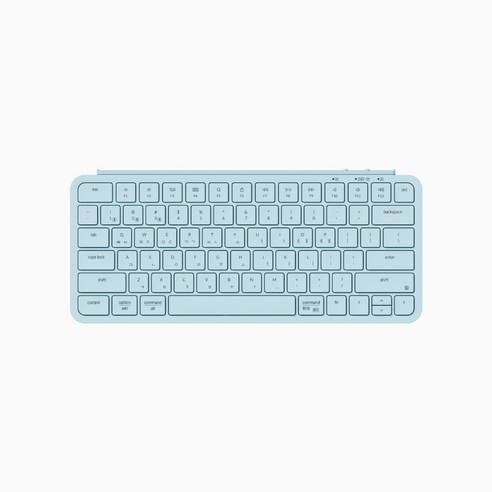 키크론 B1 소다블루 4in1 블루투스 무선 슬림 키보드 미니배열 펜타그래프, 단품