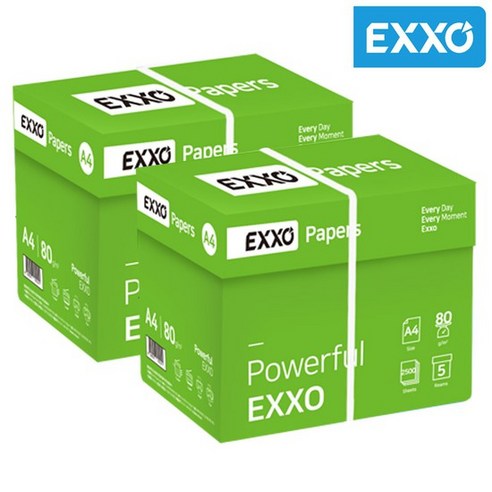 엑소 복사용지 80g, 5000개, A4