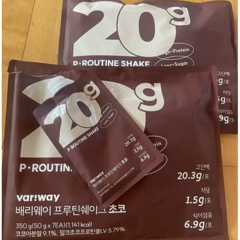 "초코맛 프루틴 쉐이크, 혈당 걱정 없이 맛있게 다이어트할 수 있을까?" 솔직 후기 베리웨이