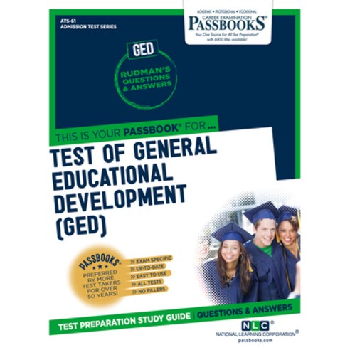 Test of General Educational Development (Ged) Volume 61 Paperback, Passbooks, English, 9781731850614