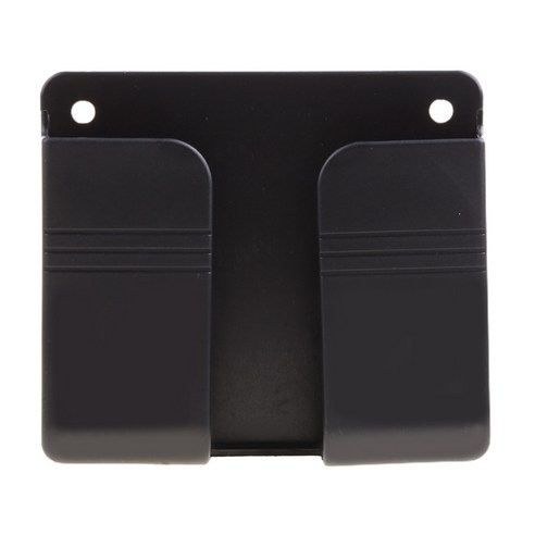 벽 충전기 후크 휴대폰 홀더 범용 다기능 저장 선반, 검은색