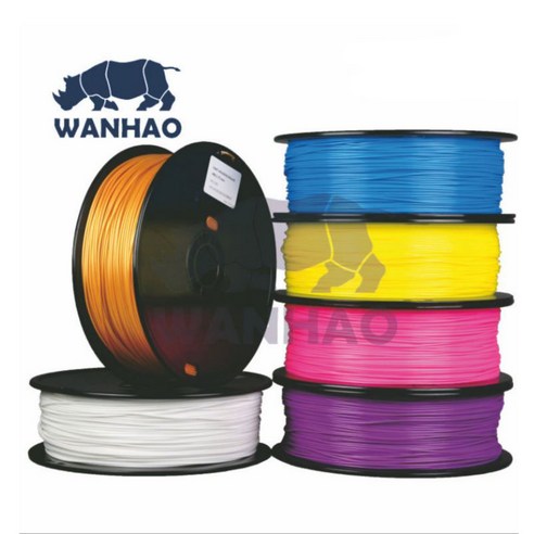 WANHAO 완하오 필라멘트 TPU 3d프린터 1.75mm 3d펜 1KG, 블랙, 블랙