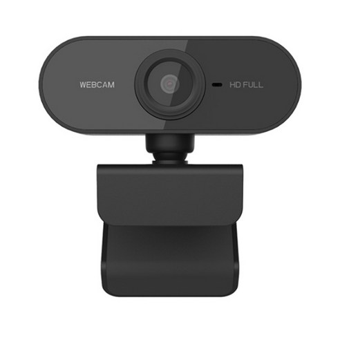 Xzante 웹캠 마이크가 있는 1080P HD 카메라 USB 플러그 앤 플레이 온라인 수업 강의용 드라이버 없음 회의 비디오 - 블랙, 검은 색, ABS