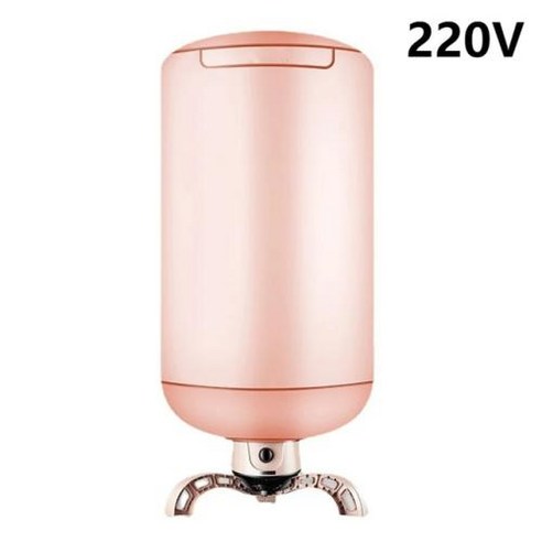 휴대용 스타일러 전기 여행용 관리기 220V 의류 신발 미니 아파트 900W 건조기, EU, Pink