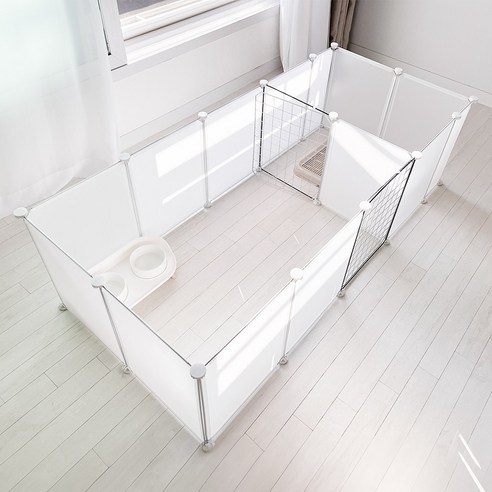 안전과 편안함을 보장하는 퍼피키튼 강아지 펜스